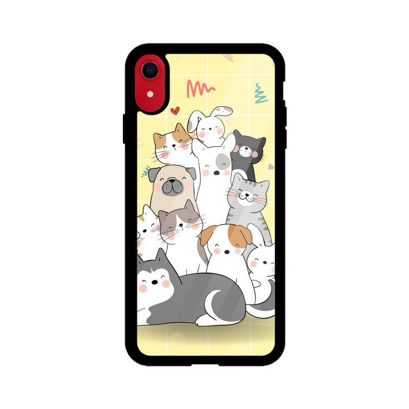 Cute Cat & Dog Phone Case