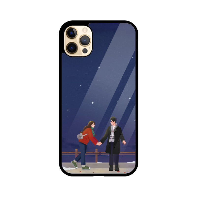 Couple and Night Sky Phone Case