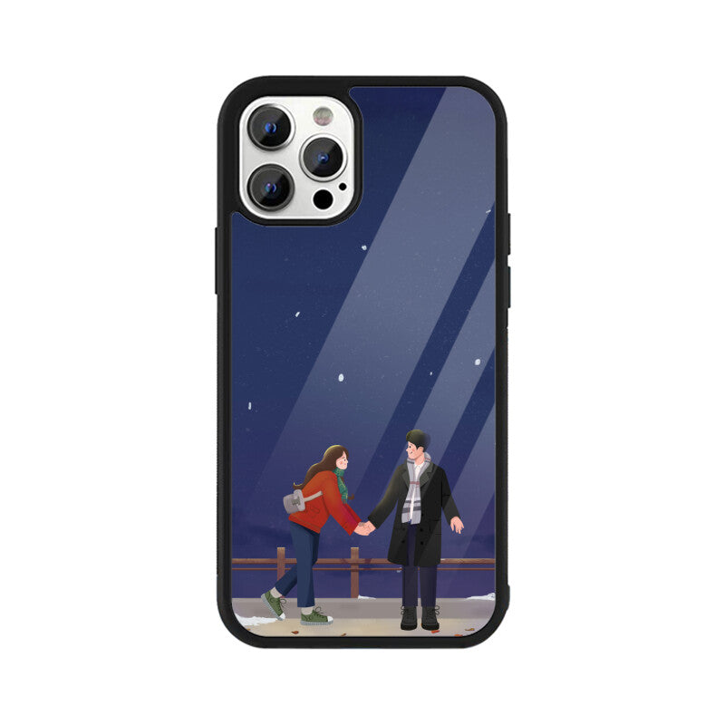 Couple and Night Sky Phone Case
