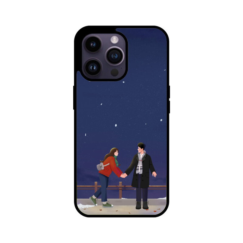 Couple and Night Sky Phone Case