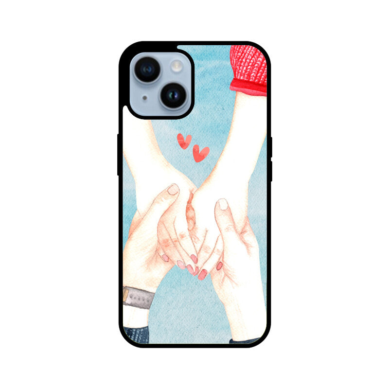 Couple Holding Each Other Hands Phone Case