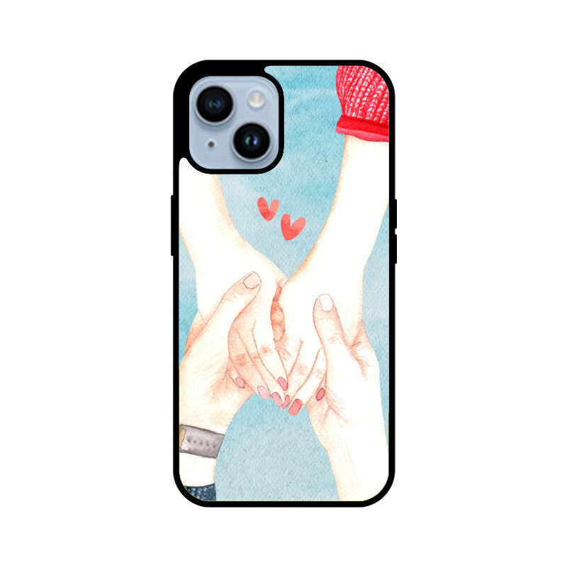Couple Holding Each Other Hands Phone Case