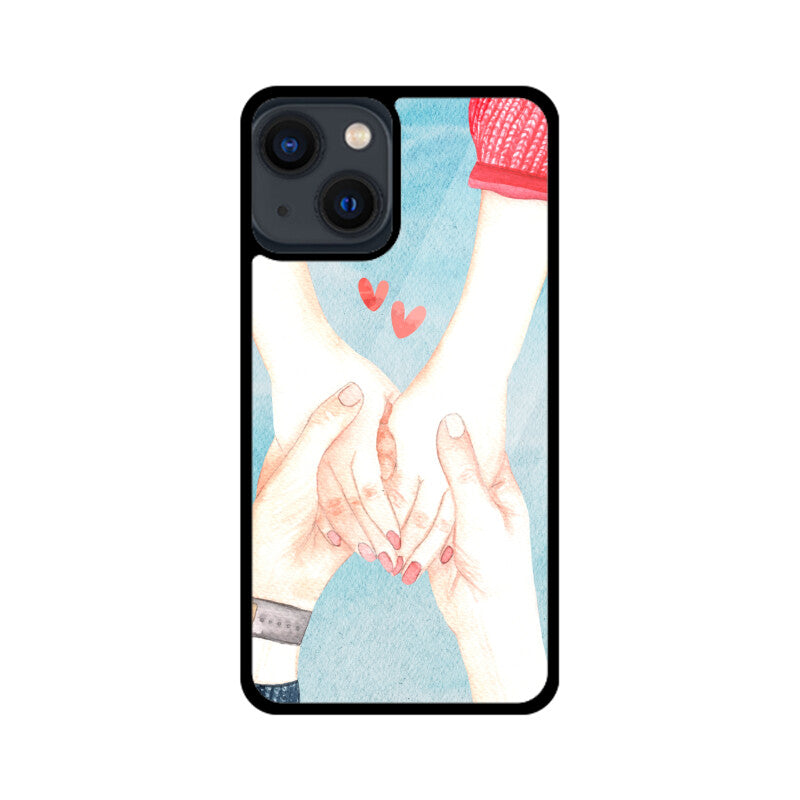 Couple Holding Each Other Hands Phone Case