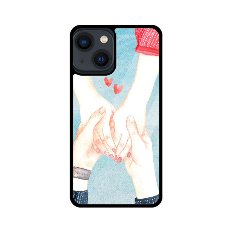 Couple Holding Each Other Hands Phone Case