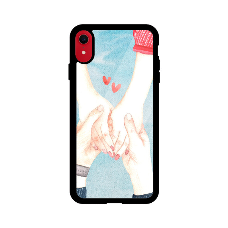 Couple Holding Each Other Hands Phone Case