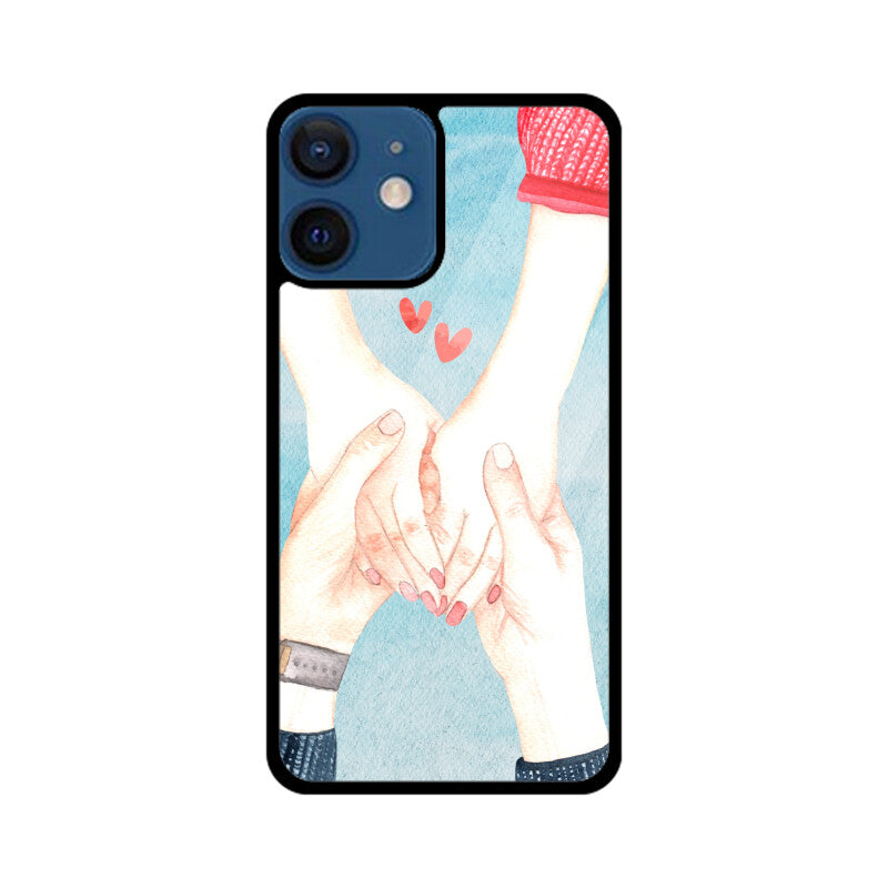 Couple Holding Each Other Hands Phone Case