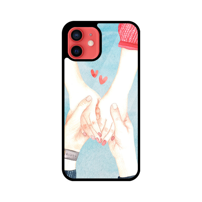 Couple Holding Each Other Hands Phone Case