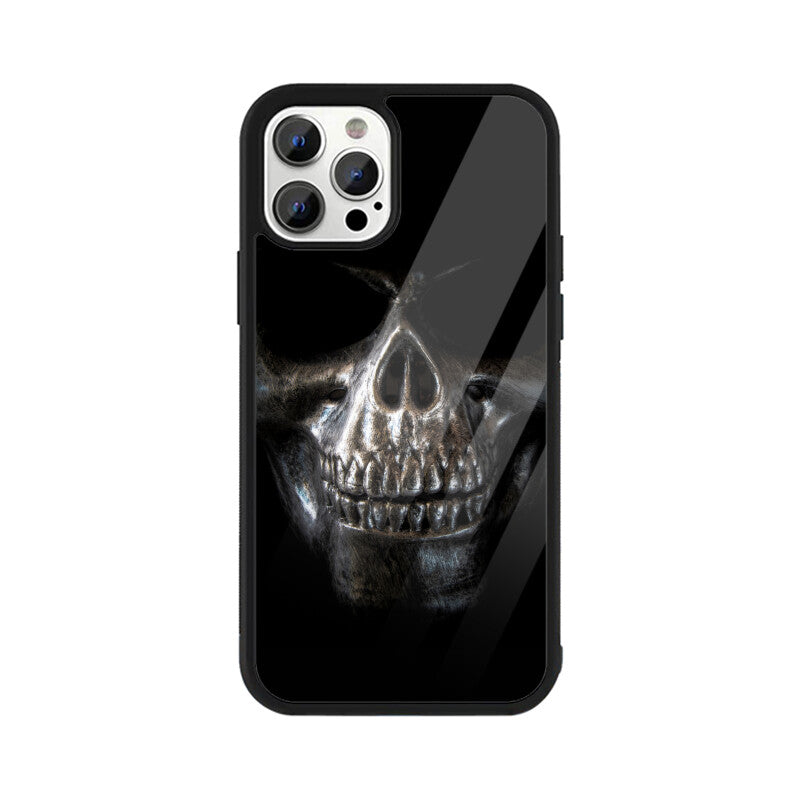 Black Skull Phone Case