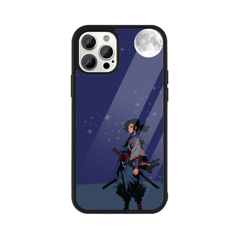 Blue Samurai Phone Case