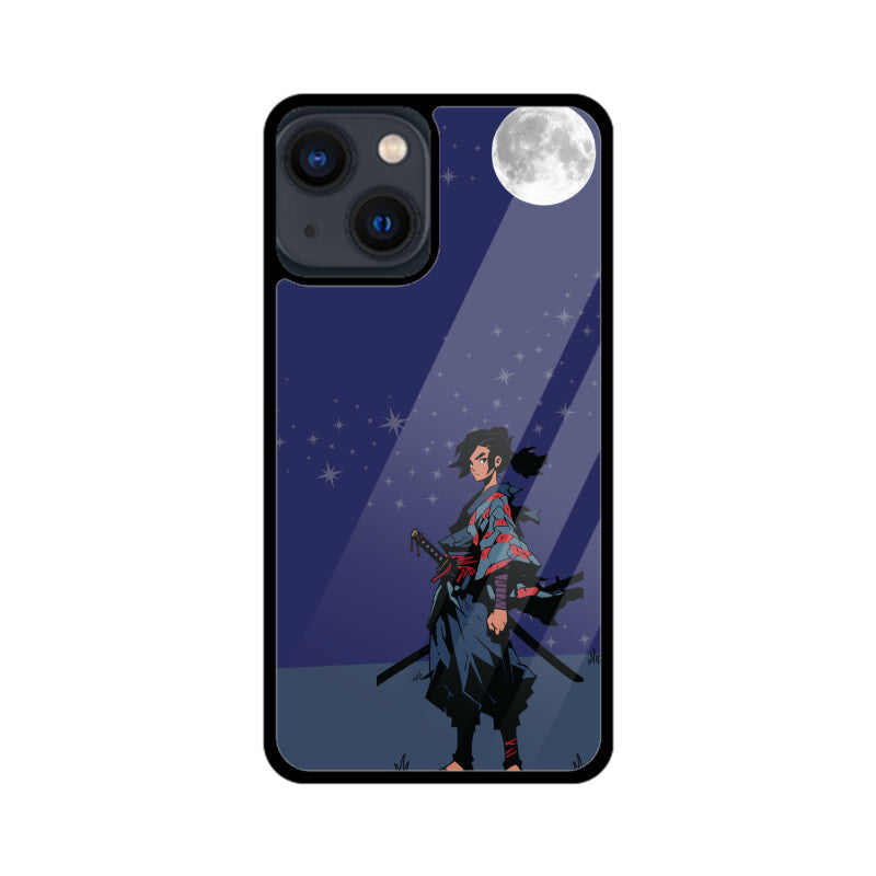 Blue Samurai Phone Case
