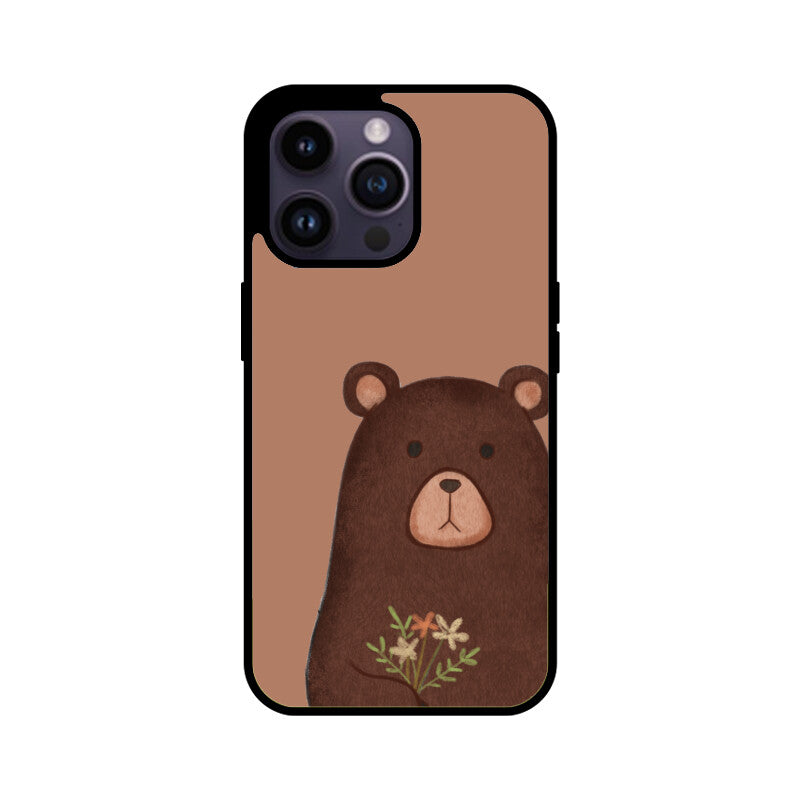 Brown Cute Bear Phone Case
