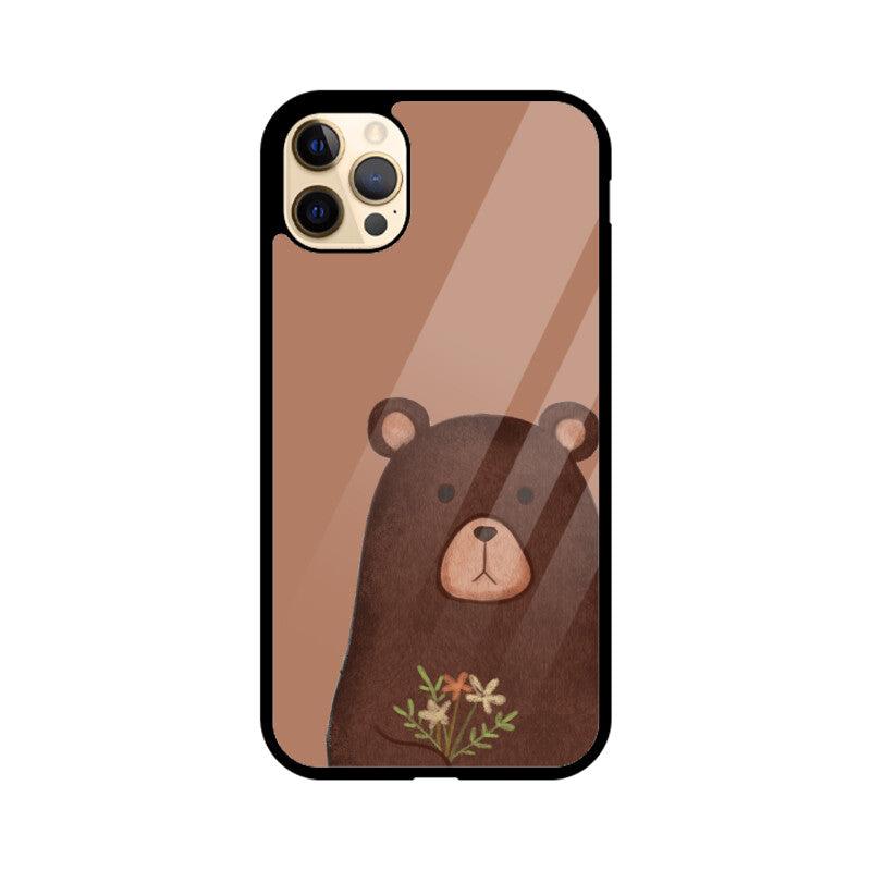 Brown Cute Bear Phone Case