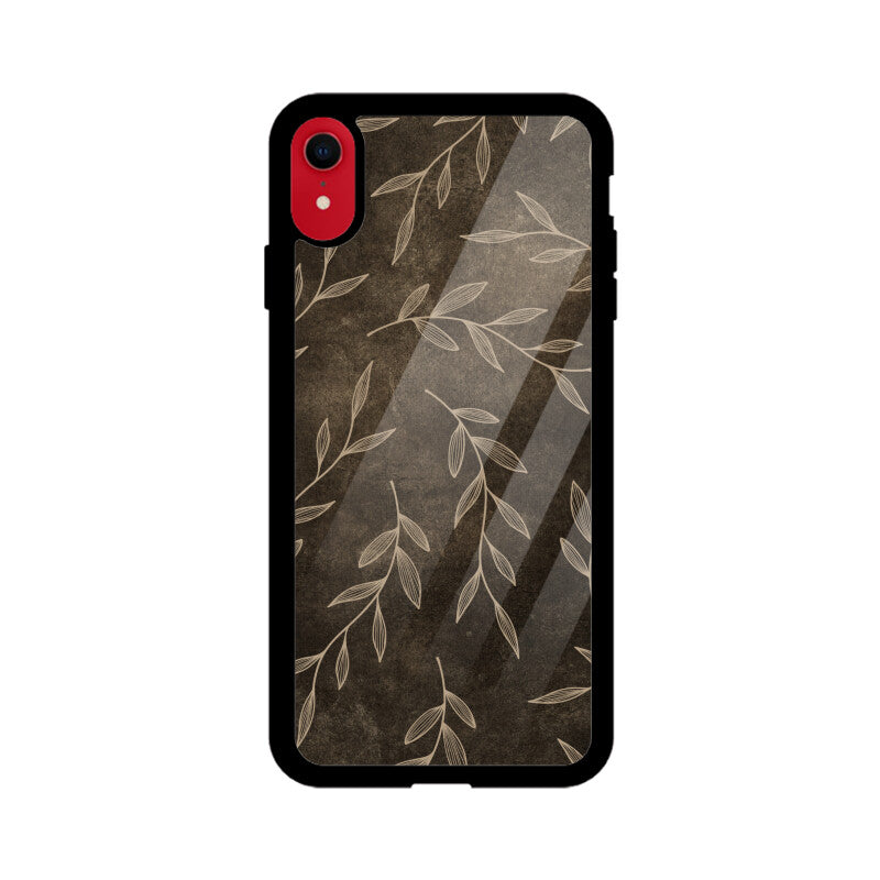 Brown Floral Botanical Phone Case