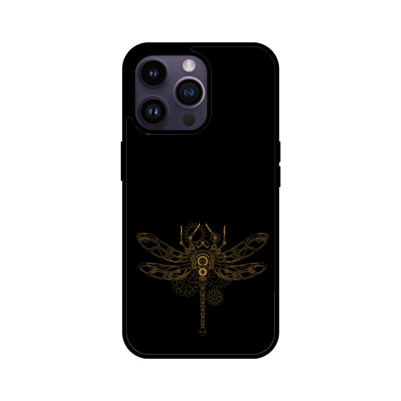 Black and Orange,Steampunk Phone Case