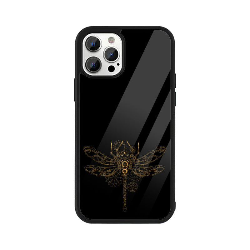 Black and Orange,Steampunk Phone Case