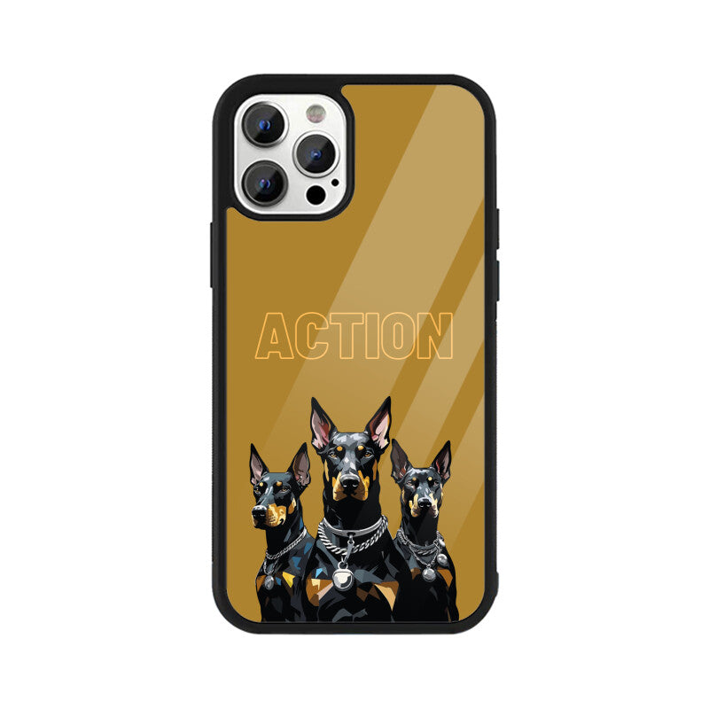Dogs In action Phone Case