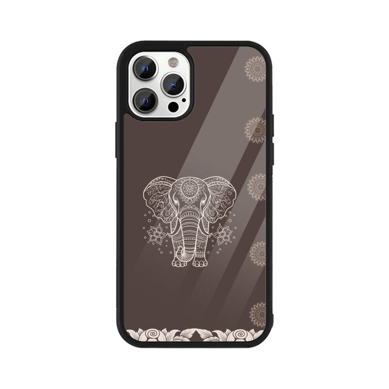 Royal India Art Elephant Theme Phone Case
