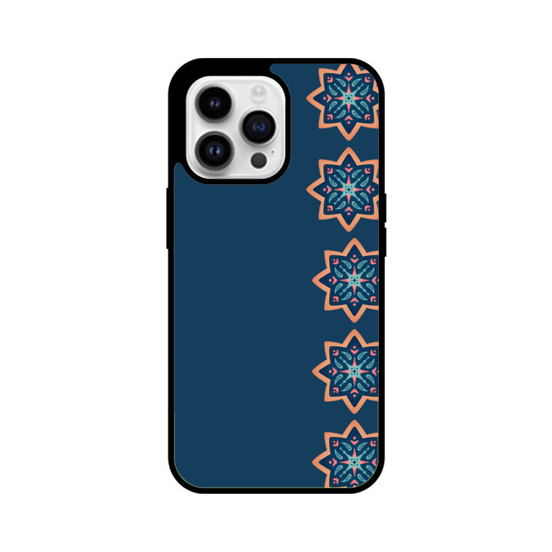 Indian Art Blue Coloured Phone Case