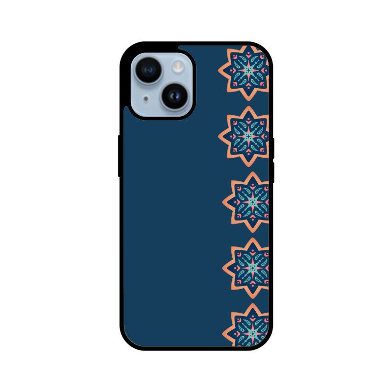 Indian Art Blue Coloured Phone Case