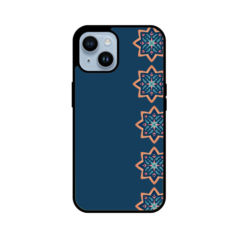 Indian Art Blue Coloured Phone Case