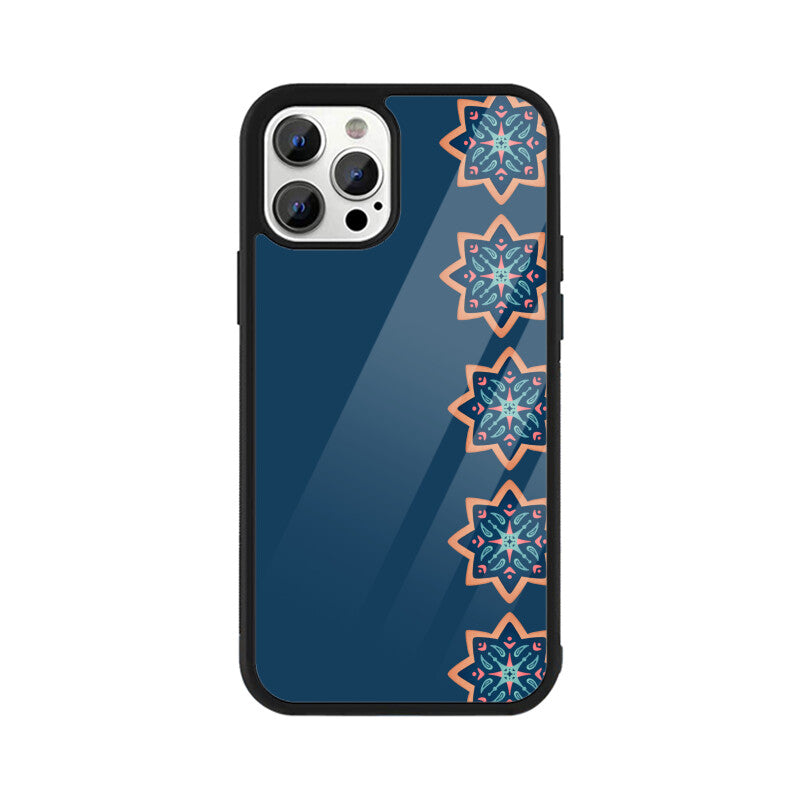 Indian Art Blue Coloured Phone Case