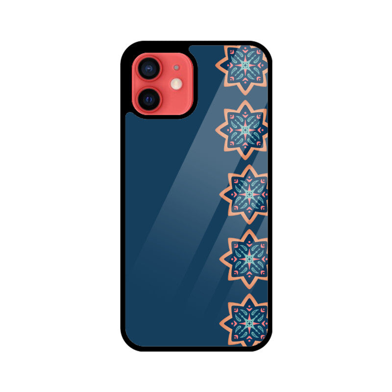 Indian Art Blue Coloured Phone Case