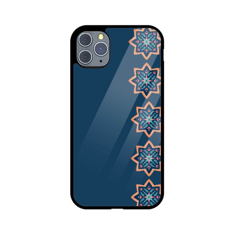 Indian Art Blue Coloured Phone Case