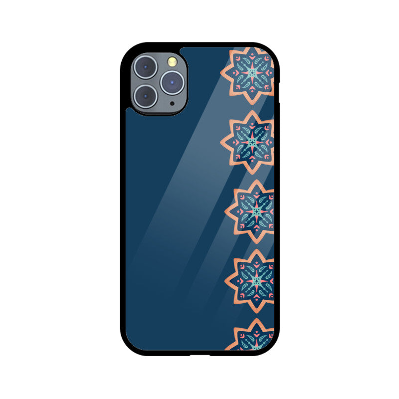 Indian Art Blue Coloured Phone Case
