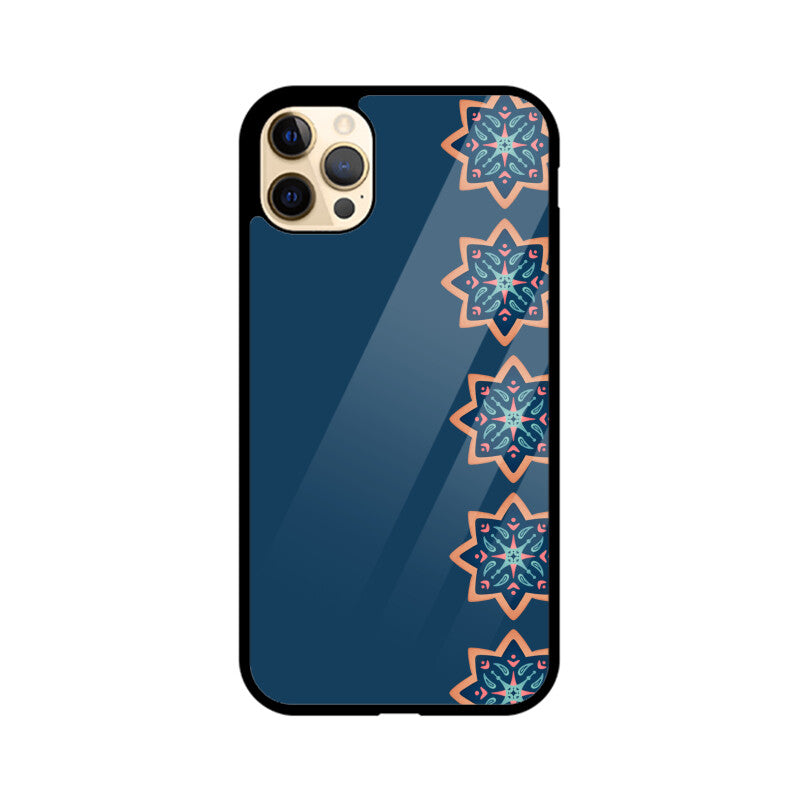 Indian Art Blue Coloured Phone Case