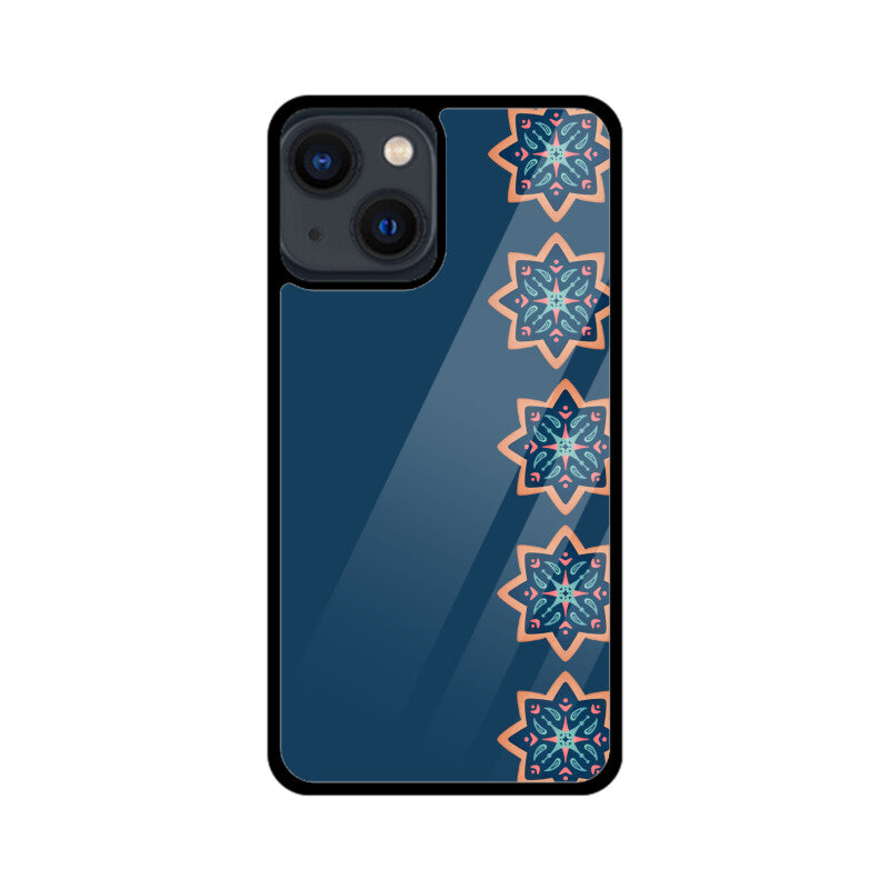 Indian Art Blue Coloured Phone Case