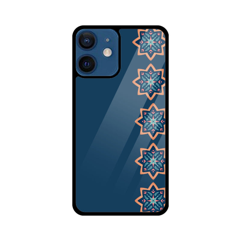 Indian Art Blue Coloured Phone Case