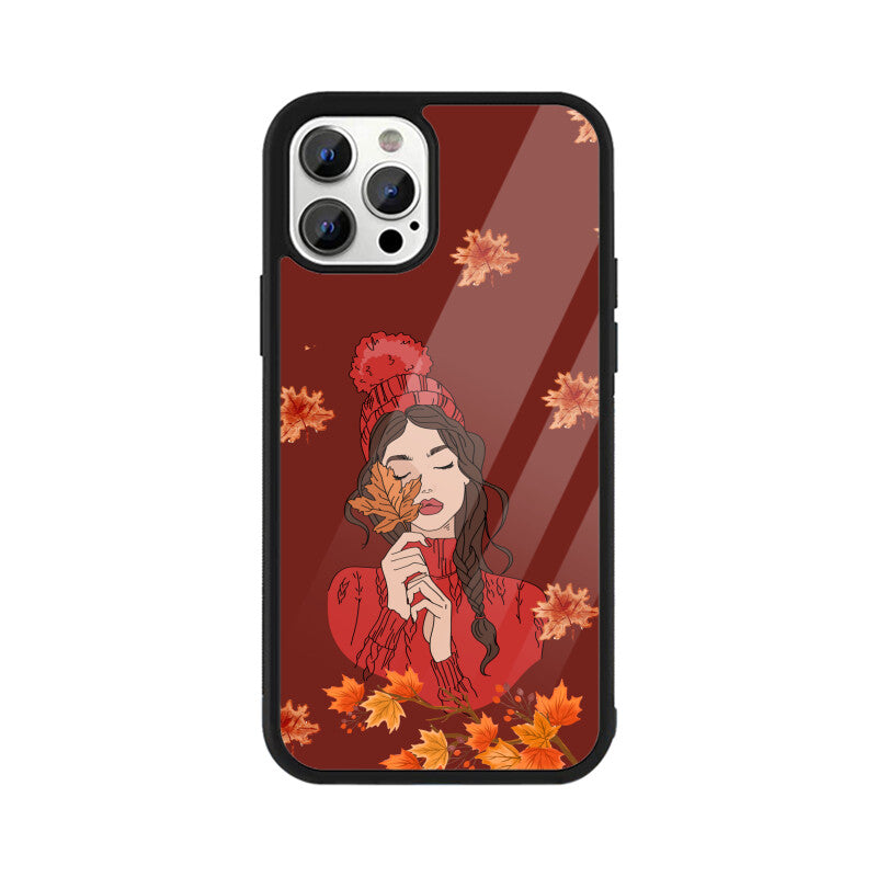 Red Watercolor Good Vibes Phone Case