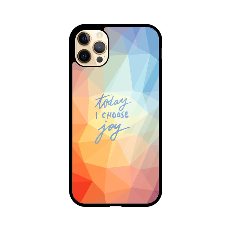Orange Blue Yellow Geometric Phone Case