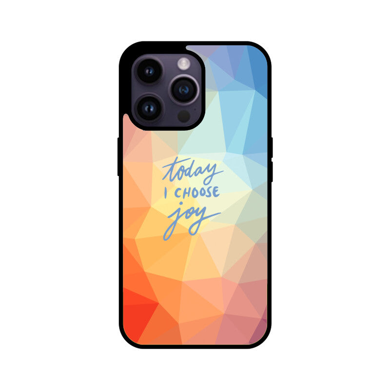 Orange Blue Yellow Geometric Phone Case
