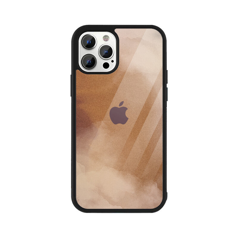 Brown Simple Watercolor Phone Case
