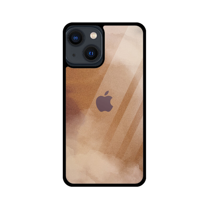 Brown Simple Watercolor Phone Case