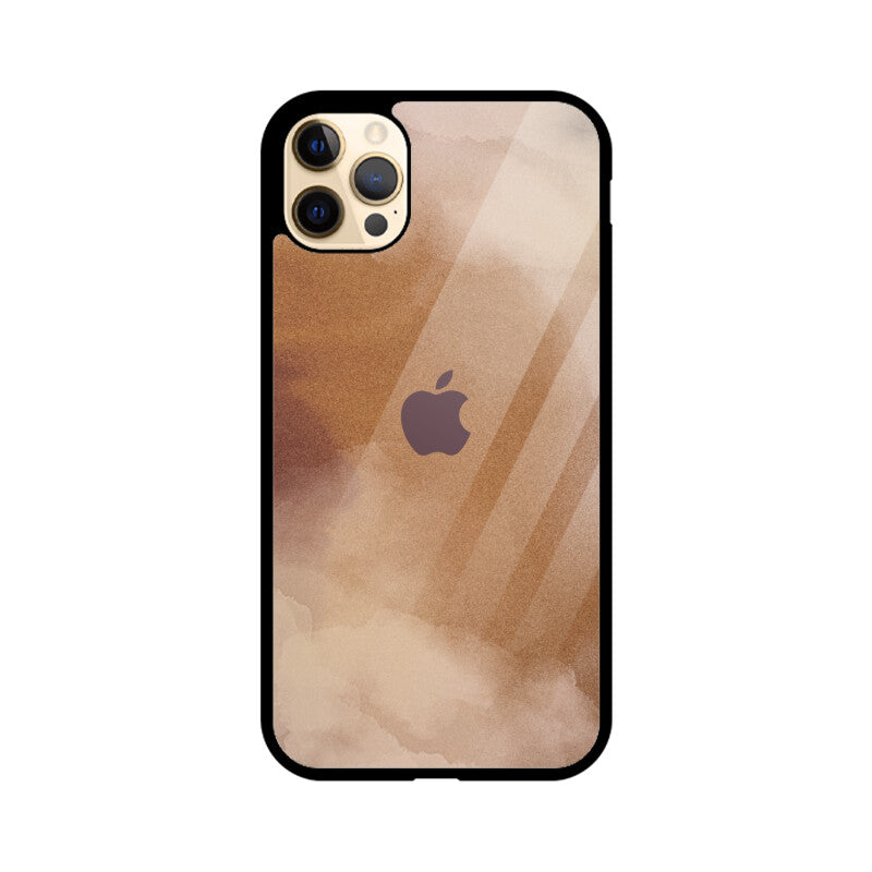 Brown Simple Watercolor Phone Case