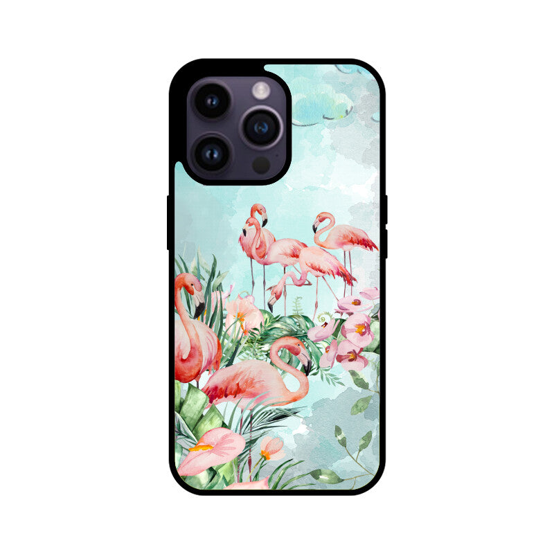 Blue Pink Minimalist Painting Aesthetic Phone Case