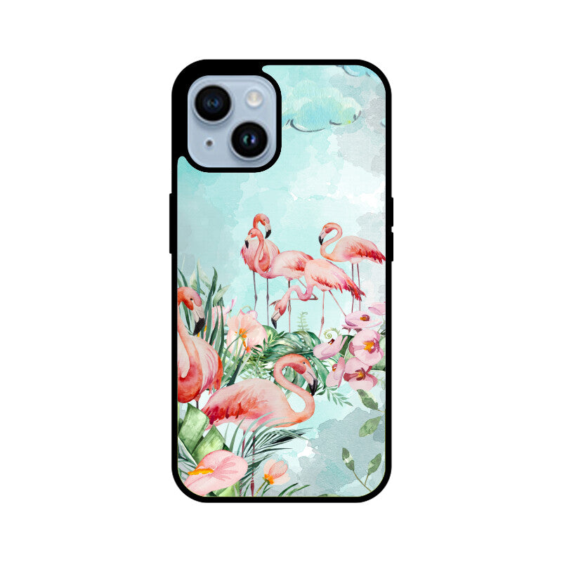 Blue Pink Minimalist Painting Aesthetic Phone Case
