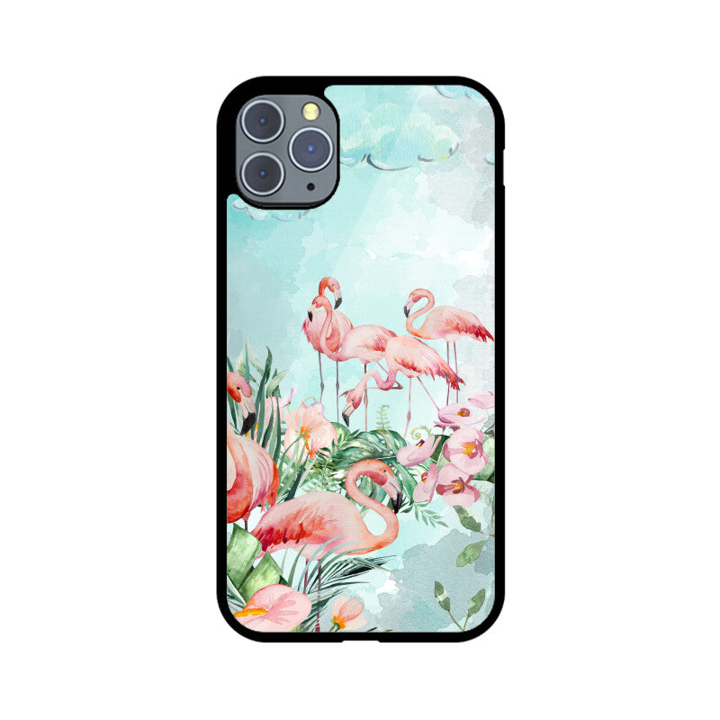 Blue Pink Minimalist Painting Aesthetic Phone Case