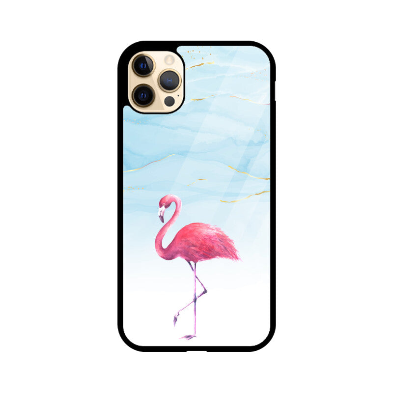 Pink Blue Colorful Flamingo Phone Case