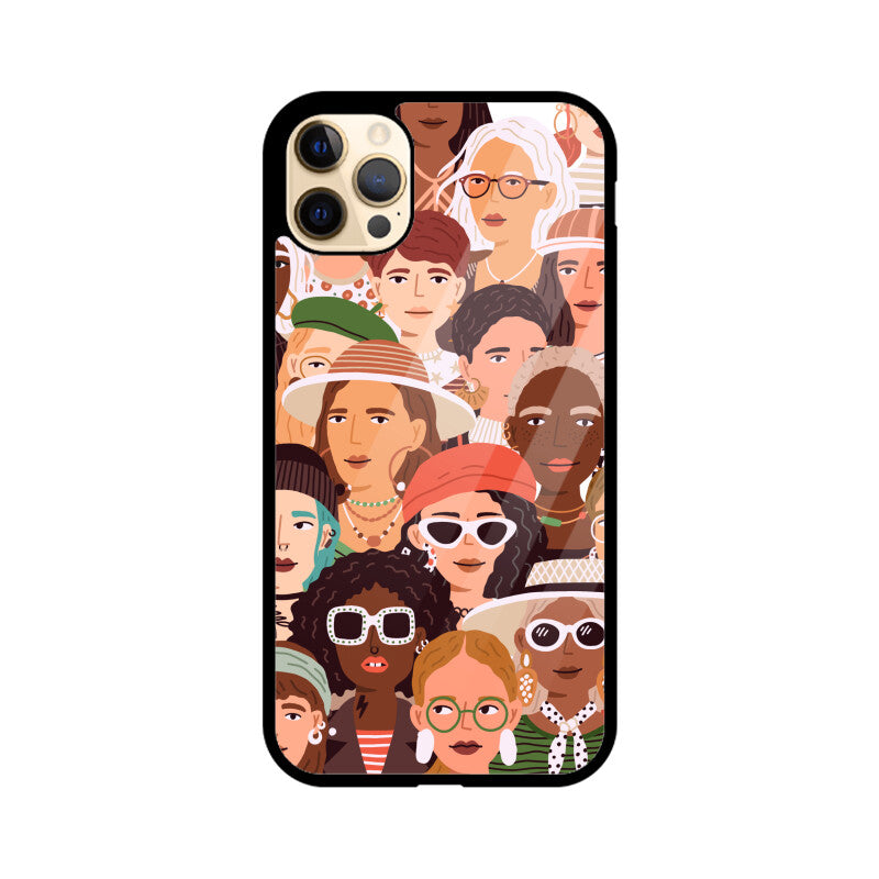 Soft Brown Elegant Women's Day Phone Case