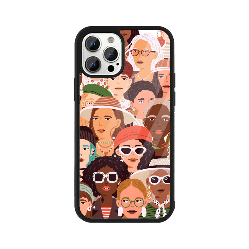 Soft Brown Elegant Women's Day Phone Case