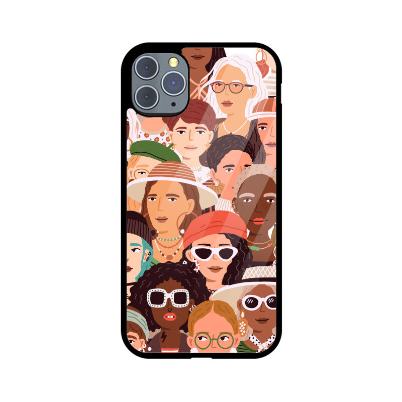Soft Brown Elegant Women's Day Phone Case