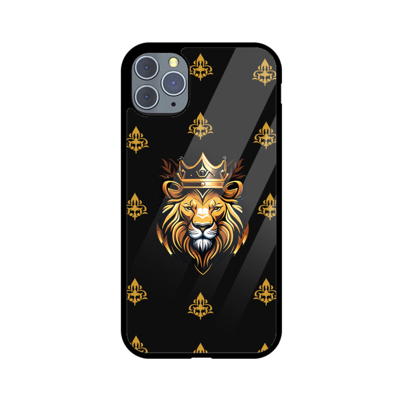 Black and Gold Lion Luxury Phone Case
