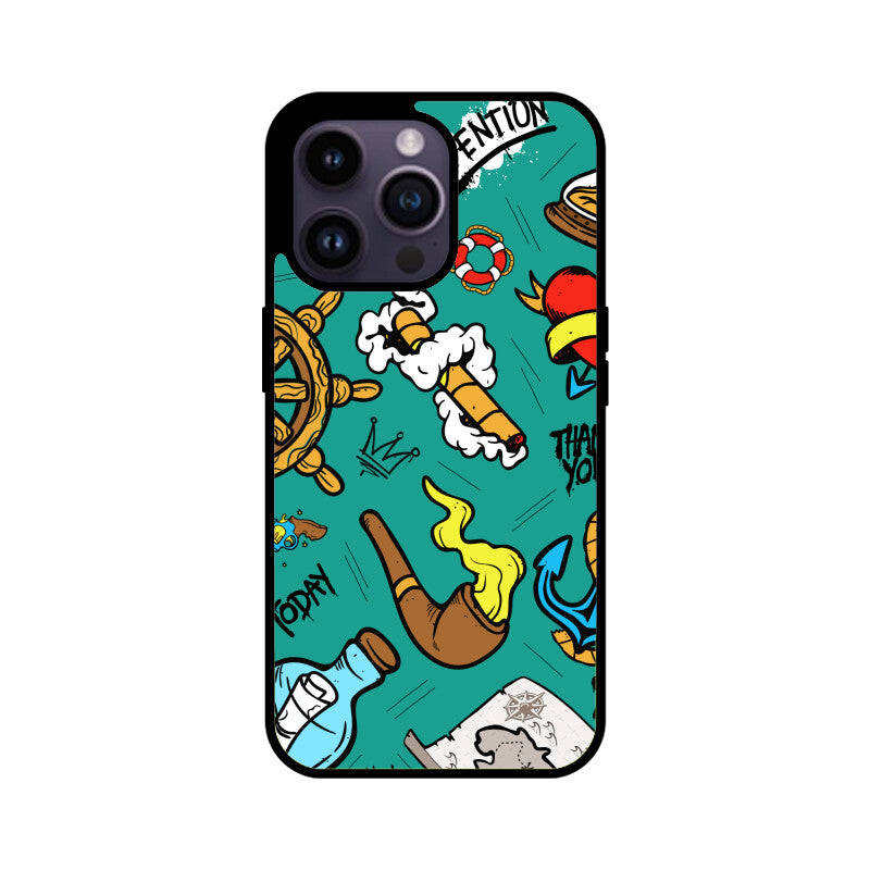 Pirate Design iPhone Case
