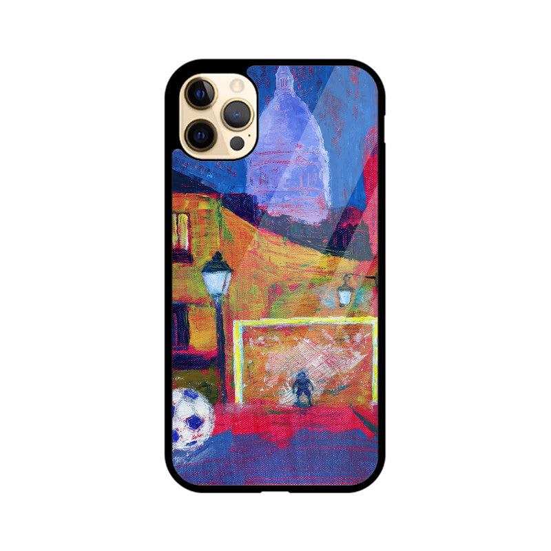FIFA Fan oil paint Design iPhone Case