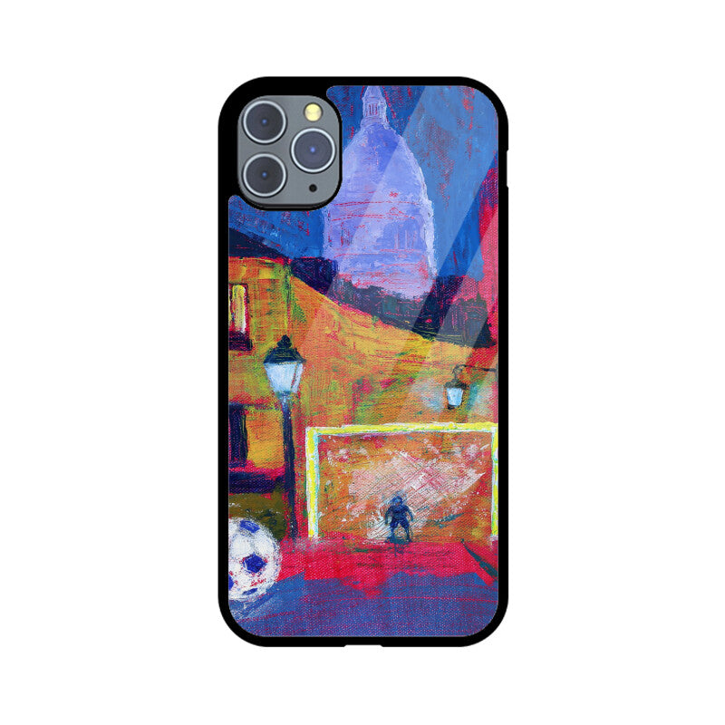 FIFA Fan oil paint Design iPhone Case