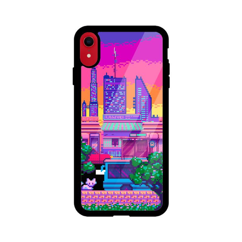 Pixelart City Phone Case