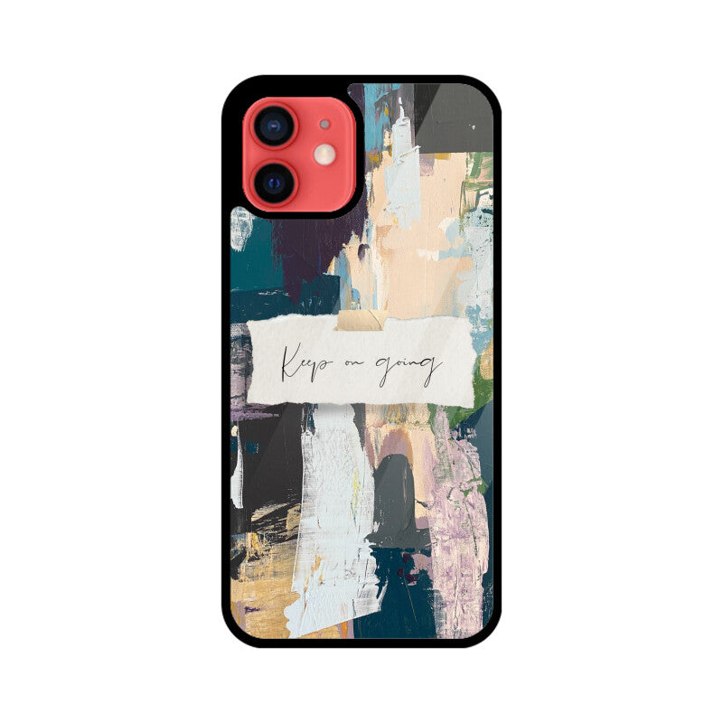 Modern Art Oil Painting Motivation Quote Phone Case